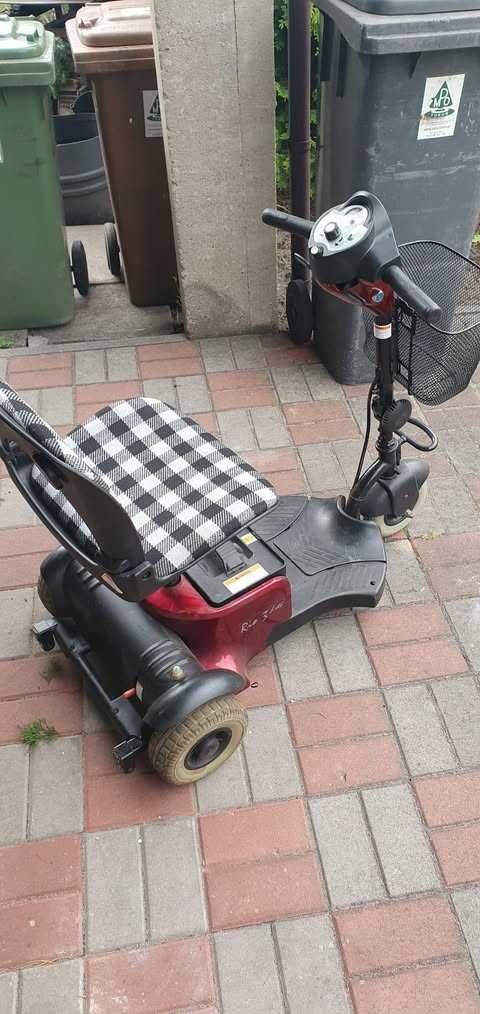 Wózek Skuter Inwalidzki Elektryczny Merkury szybki 3-kołowy TANIO!