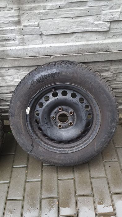 Opony+felgi zimowe Continental 195/65 R15