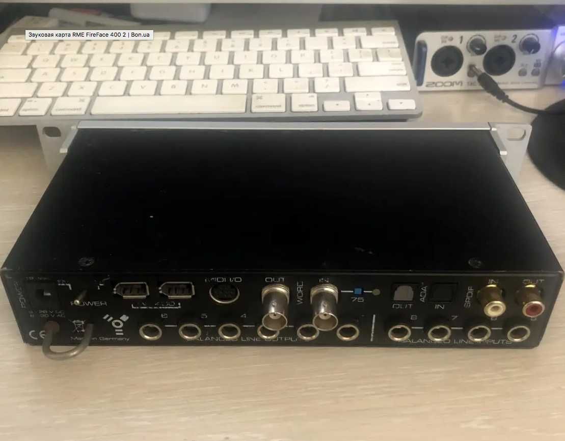 Звуковая карта RME FireFace UC, 400, BabyFace Pro