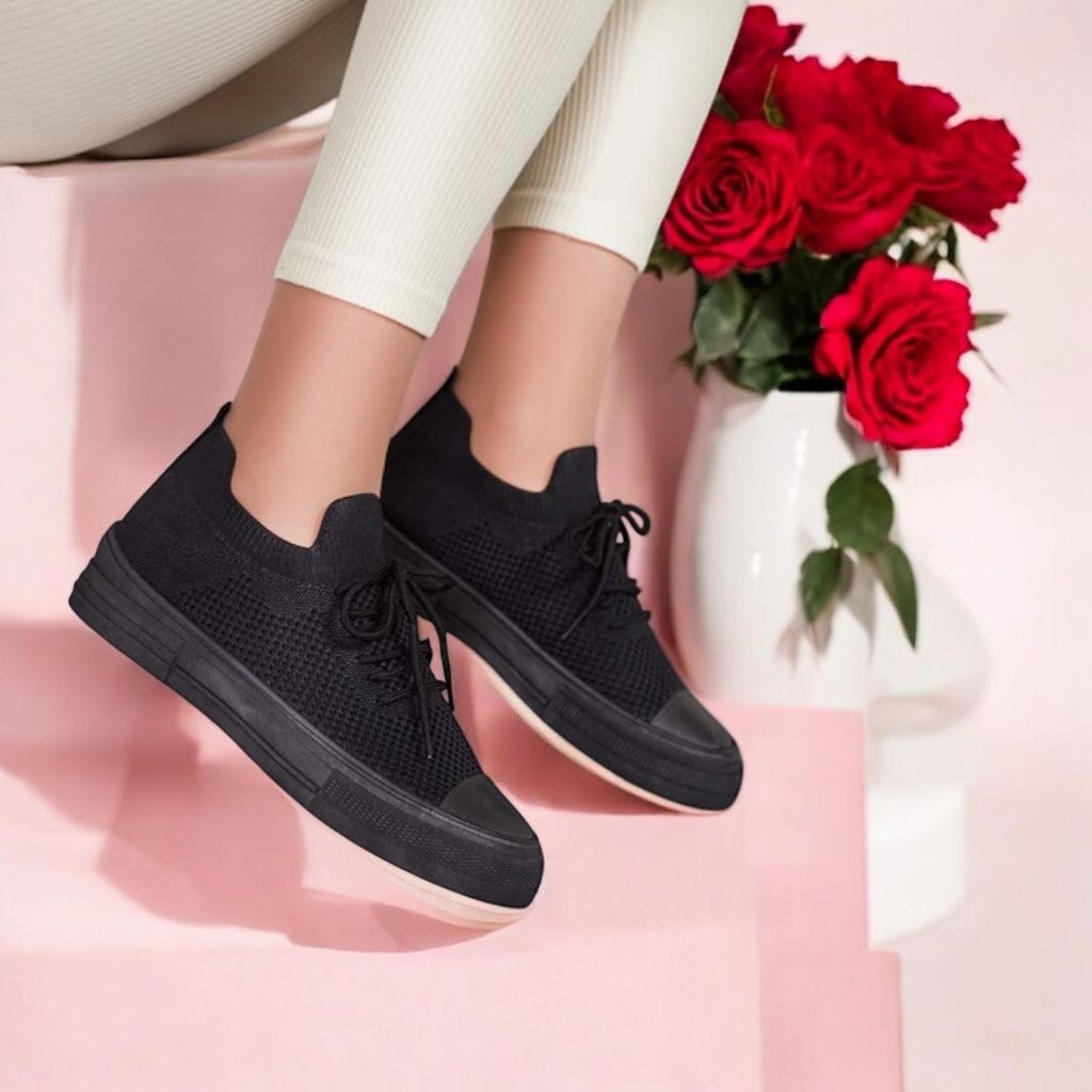 Ostatnie Pary! WYPRZEDAŻ! Damskie Przewiewne Buty Sportowe Slip On