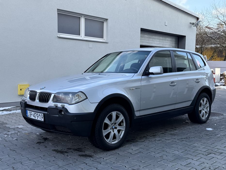 BMW X3 3.0d 218km 4x4 Automat SUV 2005r Stan Dobry Aktualne Opłaty