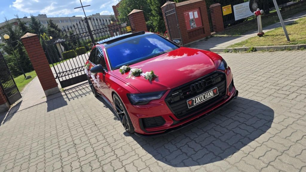 Auto do ślubu Audi A6
