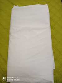 Тканина еластан білого кольору,відріз 3.90 *1.60