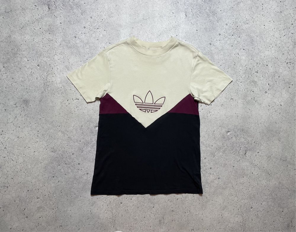 Мужская Футболка Adidas Originals С Большим Логотипом,Ориг,S-M