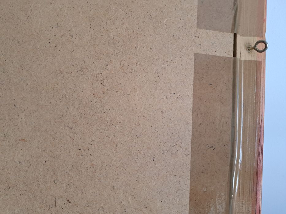 Obraz malowany na płótnie.