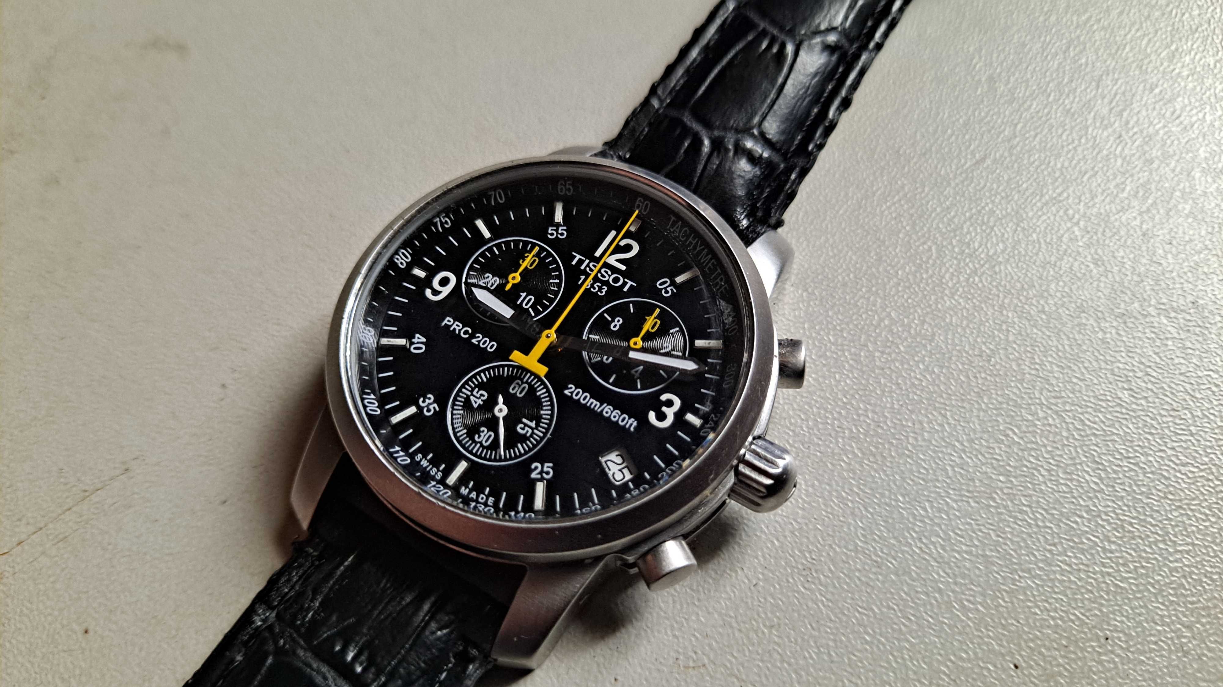 tissot prc 200 - chronograf - zegarek