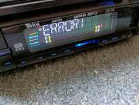 Radio z CD USB uszkodzone