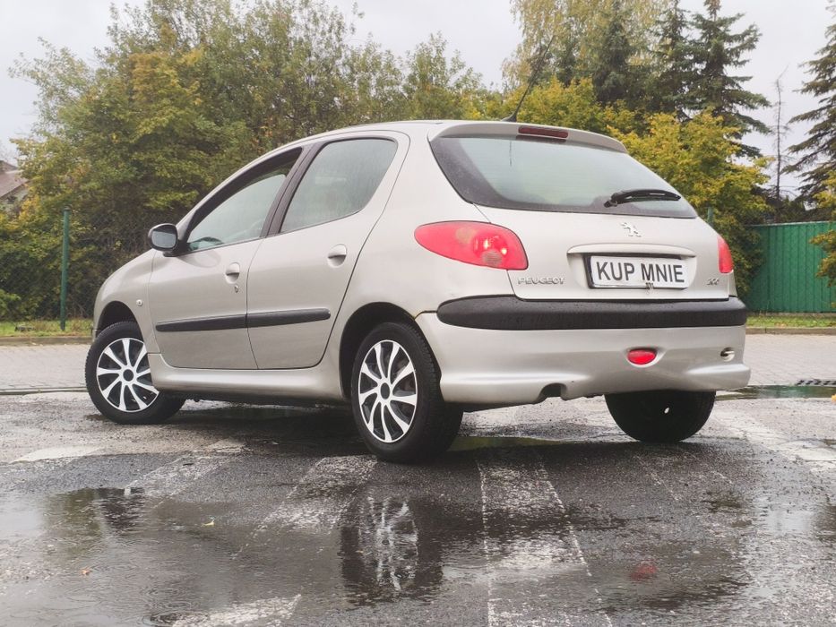 Peugeot 206 1.4B // Niski Przebieg // Super Stan // Klima // Zamiana /
