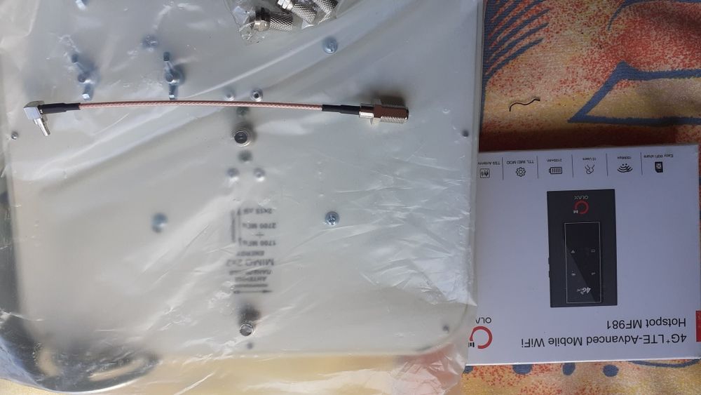 Мобильный 4G+ LTE-Advanced Wi-Fi роутер OLAX MF981. Новый.