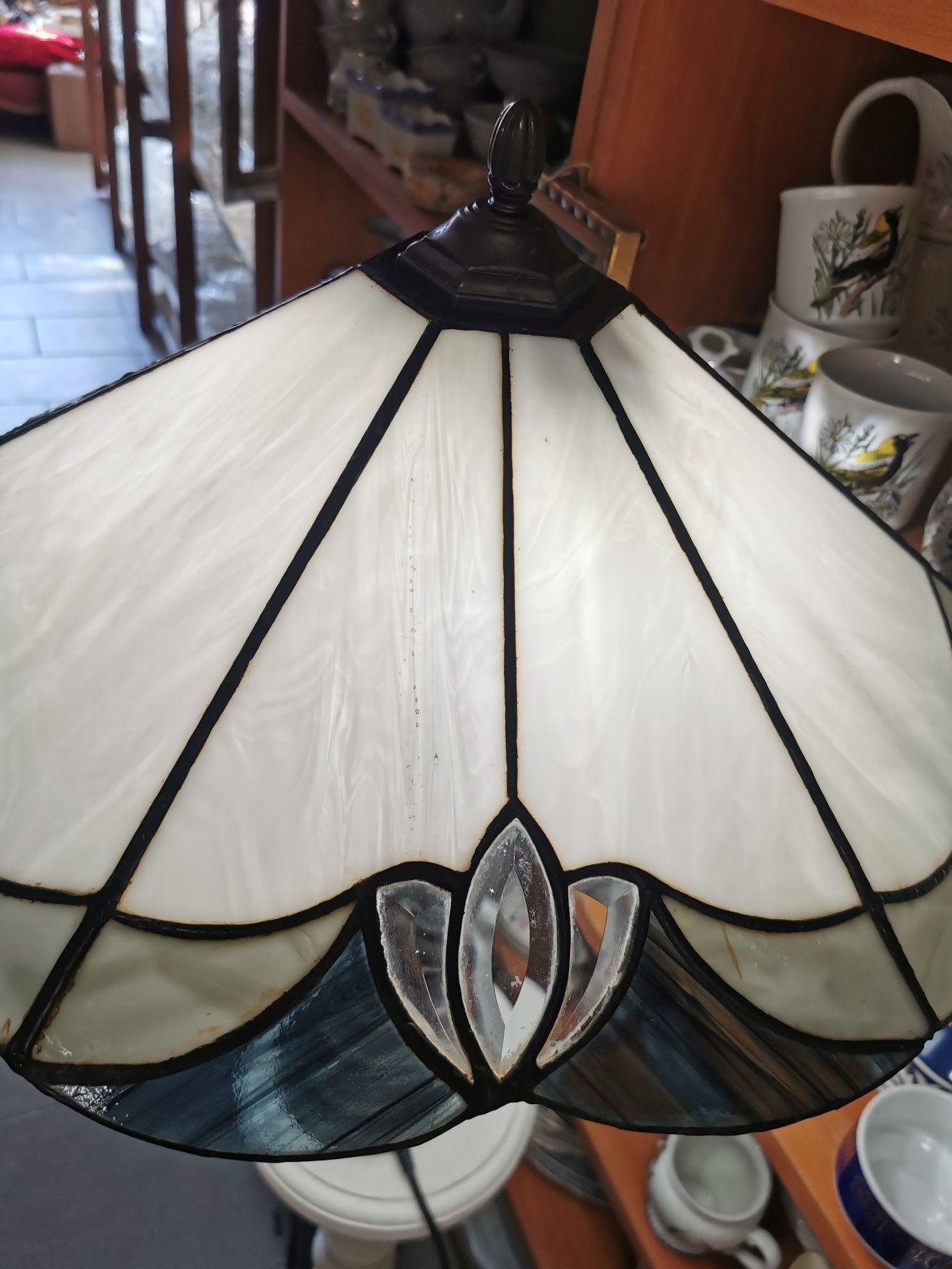 60cm lampa witrażowa ala Tiffany jesienna wyprz