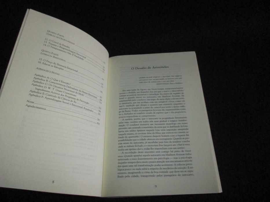 Livro Inteligência Emocional Daniel Goleman