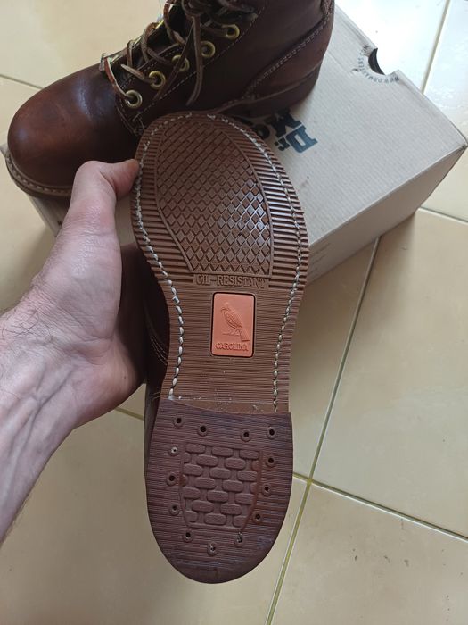 Черевики  Carolina oil-resistant з металевим носком по устілці 26см
