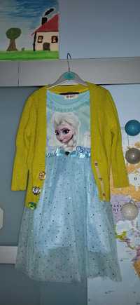 Sukienka Elsa nowa 134