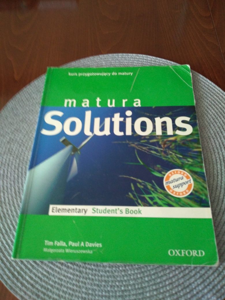 Podrecznik ,,Matura Solutions,,2007r students book