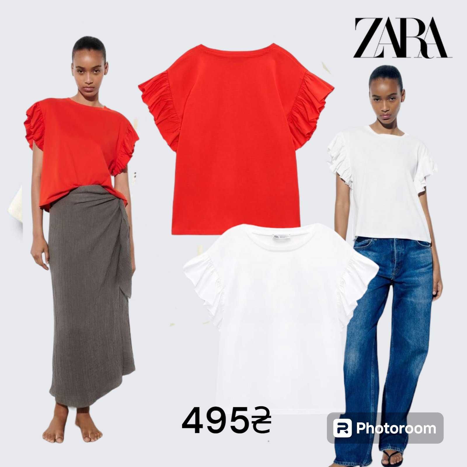 Zara.Жіноча футболка