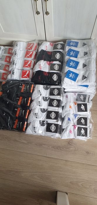 Promocja skarpetki męskie i damskie 12 par