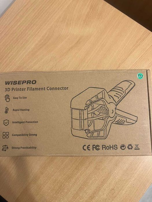 Соединитель пластикового филамента 1.75мм для 3Д-принтера WisePro