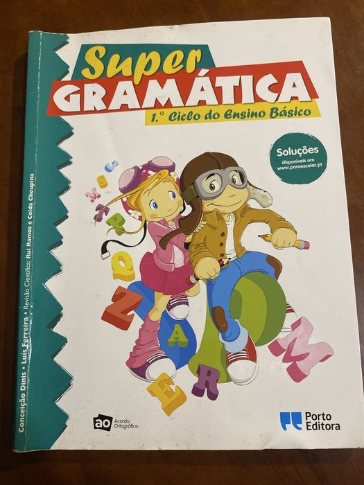 Gramática 1 Ciclo de Escolaridade (matéria de 3 e 4 ano)