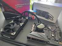 Asus Maximus IX Hero, Intel i7-7700K + Kraken x62