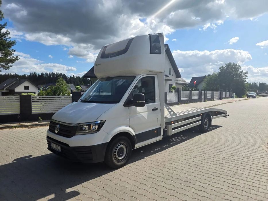 Volkswagen Crafter  NOWA zabudowa BEZWYPADKOWY Polski Salon ZAMIANA na Busa