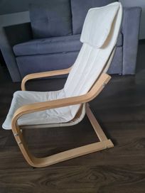 Fotel drewniany IKEA mały