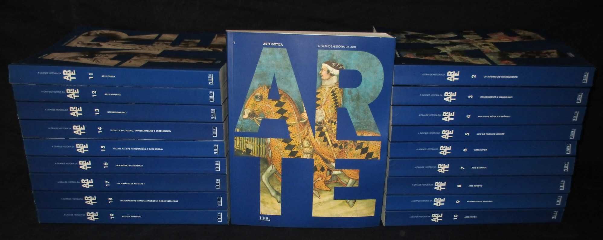 Colecção A Grande História da Arte Público 19 volumes