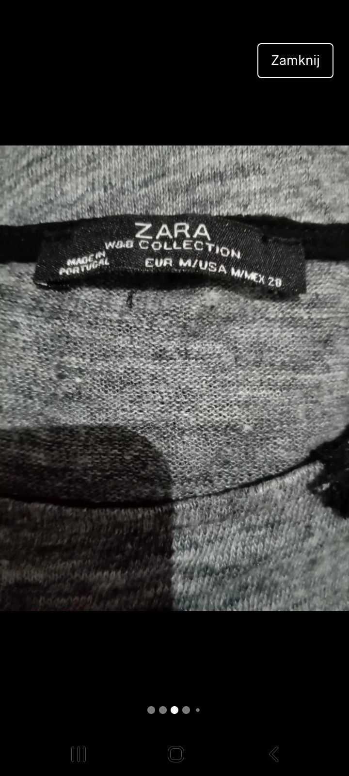 Bluzka Zara damaka
