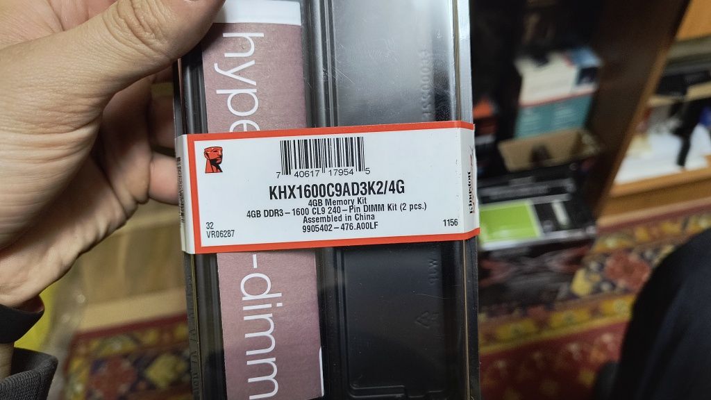 Продам оперативну пам'ять Kingston Xyper-x 8 gb DDR3