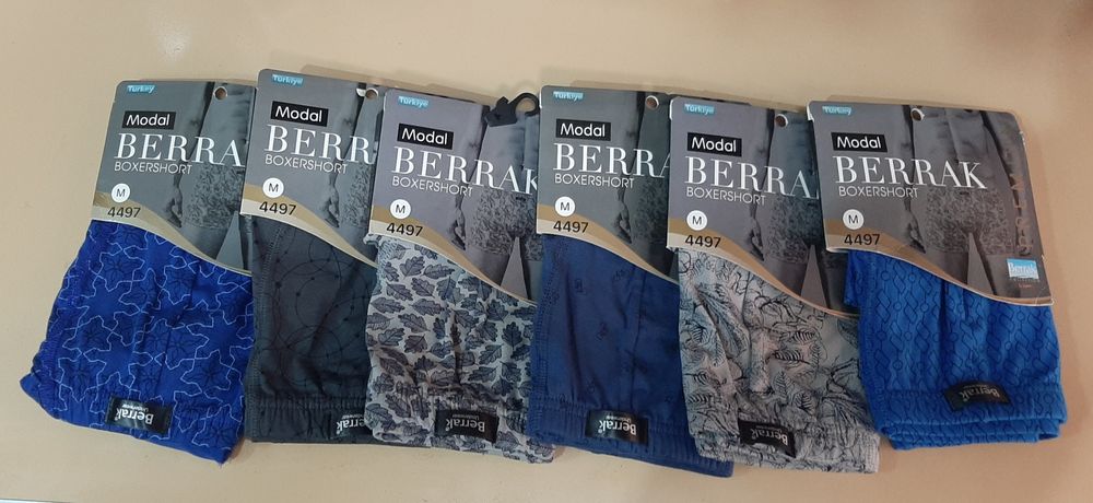 Труси чоловічі боксери S M L XL 2XL 3XL з малюнком  Беррак Туреччина
