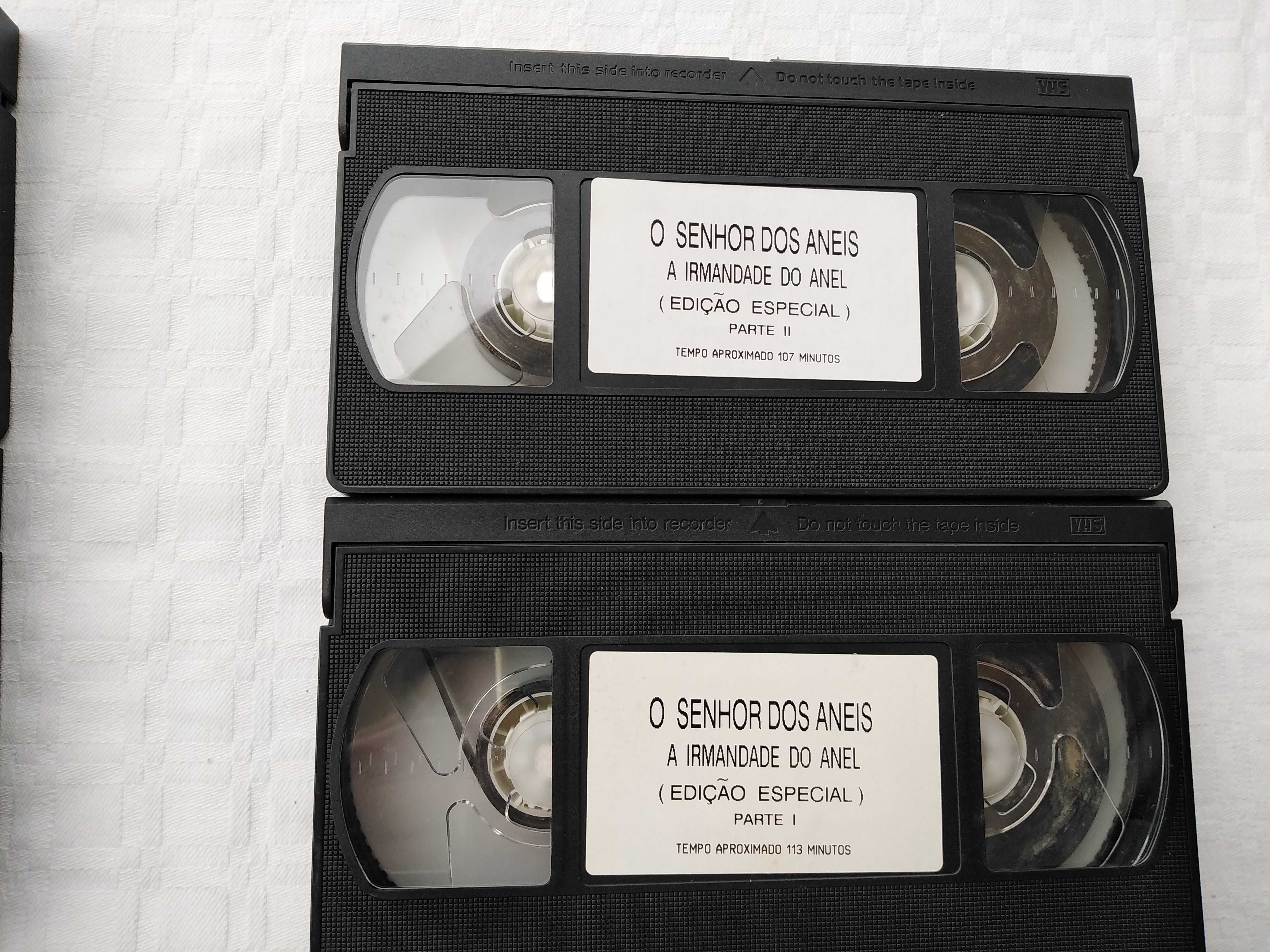 VHS's Senhor dos Anéis