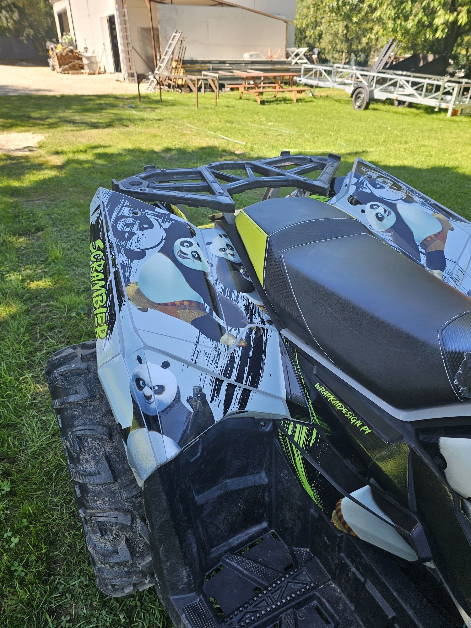 Quad atv Polaris Scrambler 850 H.O. 2019, L7e, 140mth, 2400km  Fox, fe