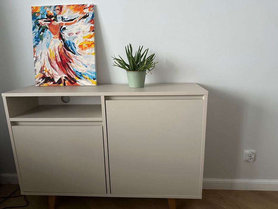 Szafka komoda RTV kaszmirowa