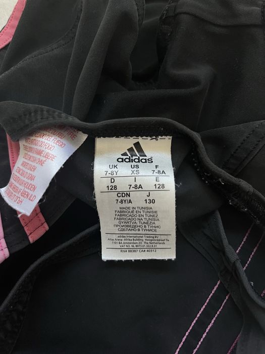 Czarny strój kąpielowy Adidas