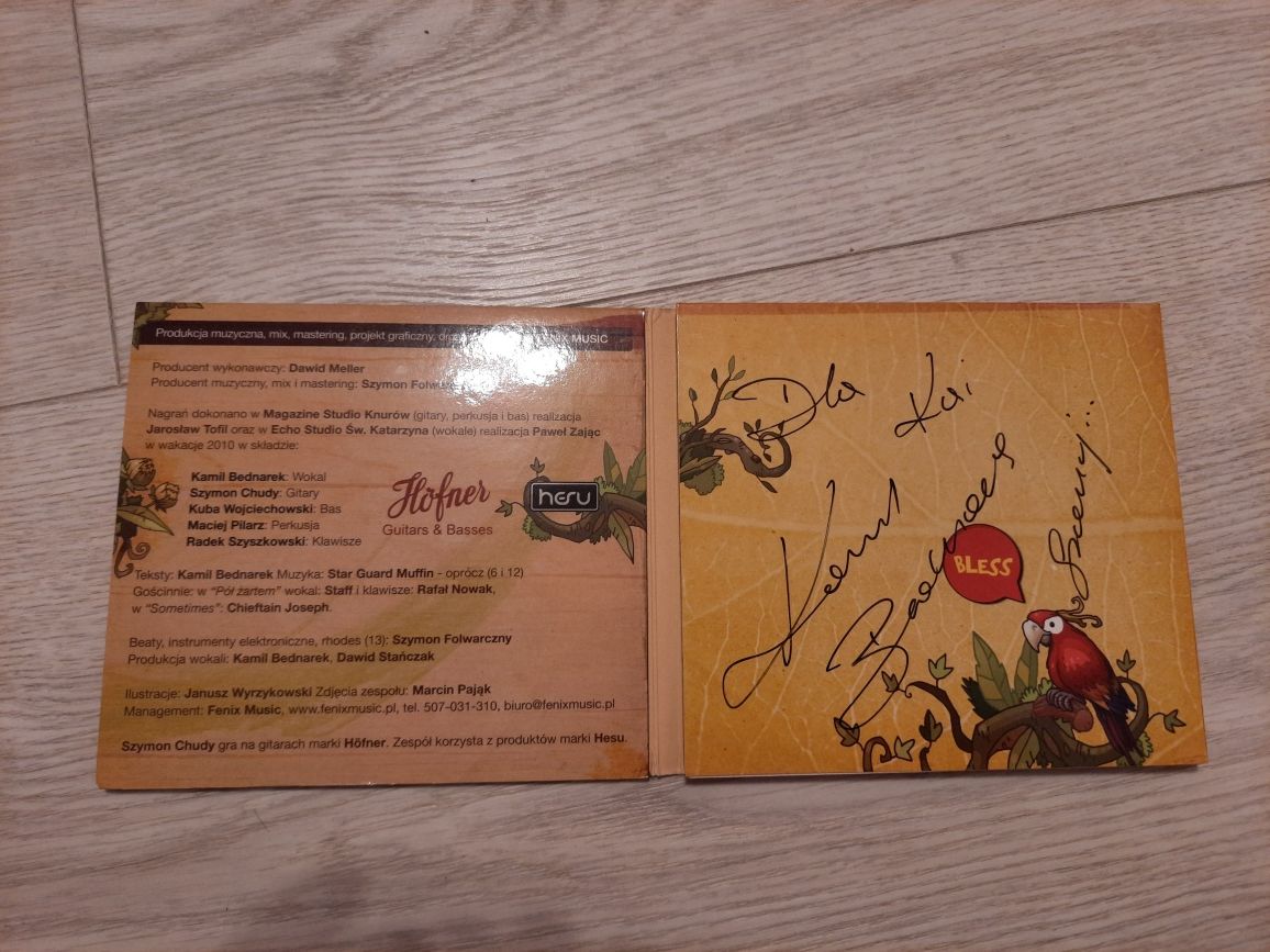 Płyta CD Szanuj z dedykacją i autografem Kamila Bednarka