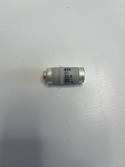 Wkładka bezpiecznikowa D02 50A gG 400V AC/250V DC