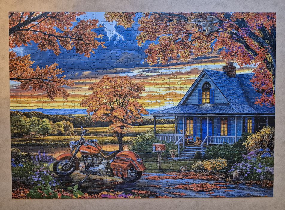 Puzzle Castorland 500 - Autumn Ride