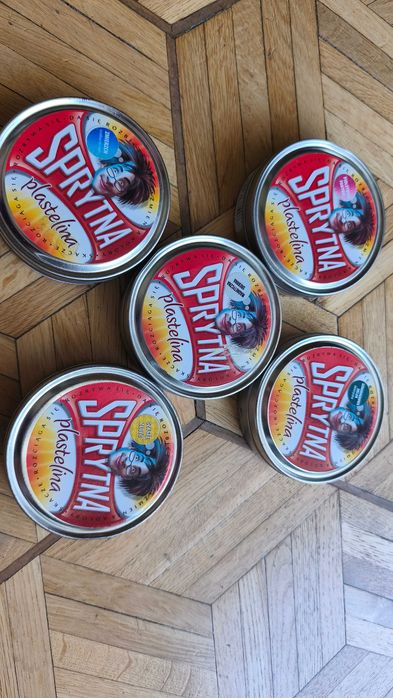 Sprytna Plastelina zestaw 5 opakowań