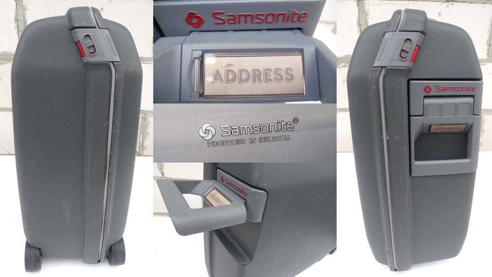 Walizka Samsonite z tworzywa 68x54x23cm koła transportowe