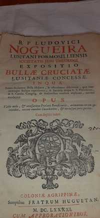 Antigo Livro  Religioso  do Ano 1691  Com Mais de 300 An