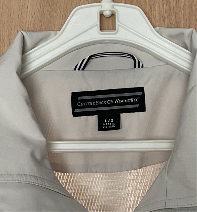 Żeglarska/golferska wiatrówka sportowa Cutter & Buck.