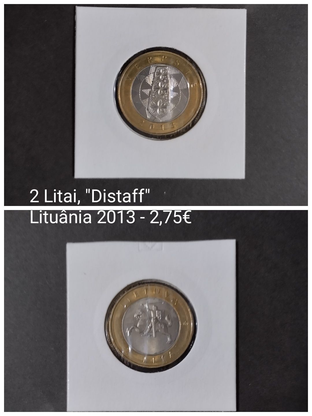 Moedas Bimetálicas
