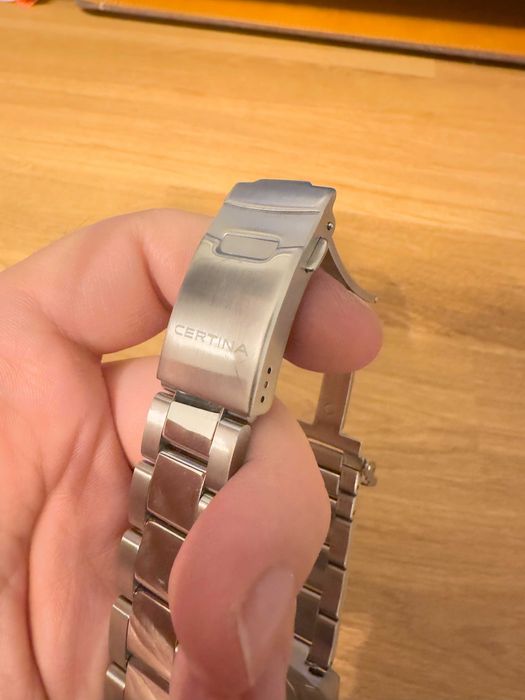 Certina DS Action Diver 300m- zielony, jak nowy! GW + pasek, pudełko