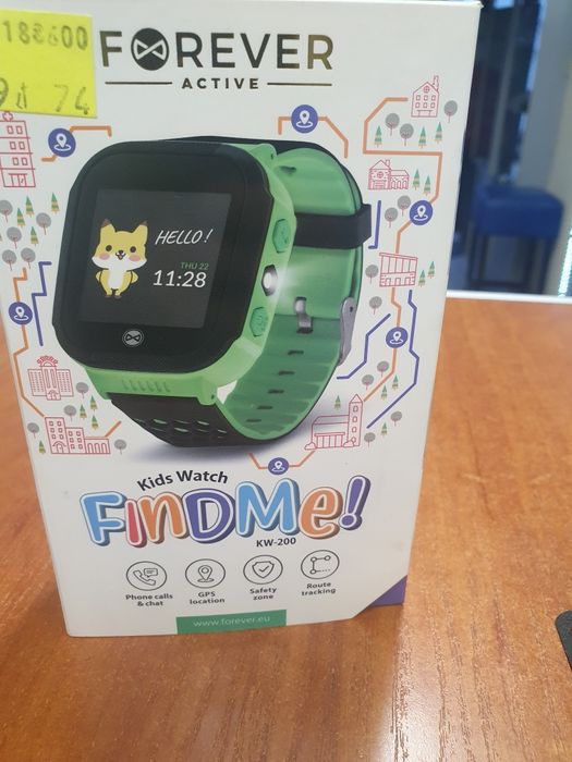 Smartwatch Forever Nowy - slot sim funkcja telefonu