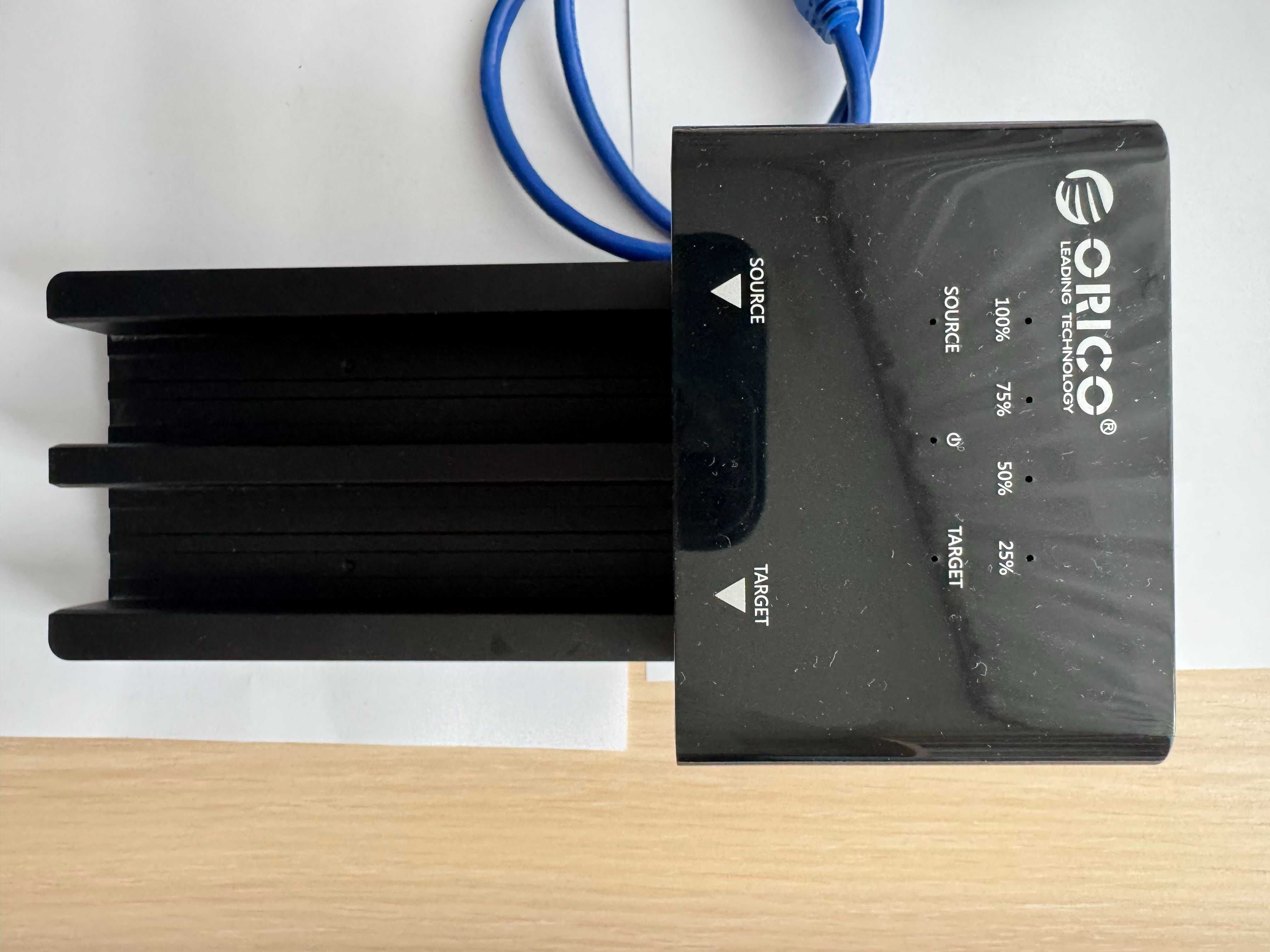 ORICO-6528US3-C двойная док-станция для 2,5 и 3,5 HDD / SSD