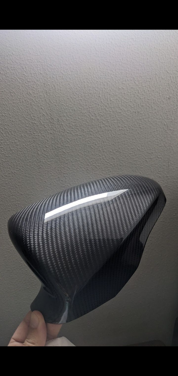 Capa retrovisor Golf 7 (fibra carbono)