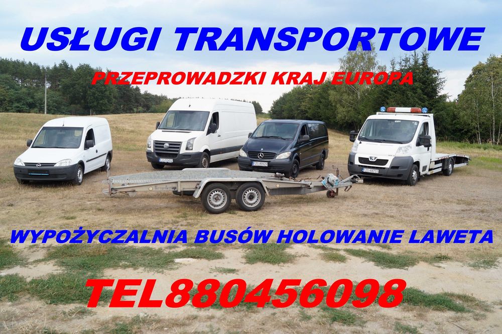 BUSY BUS laweta transport Pomoc  Drogowa Iłowa Żagań A18 Warsztat