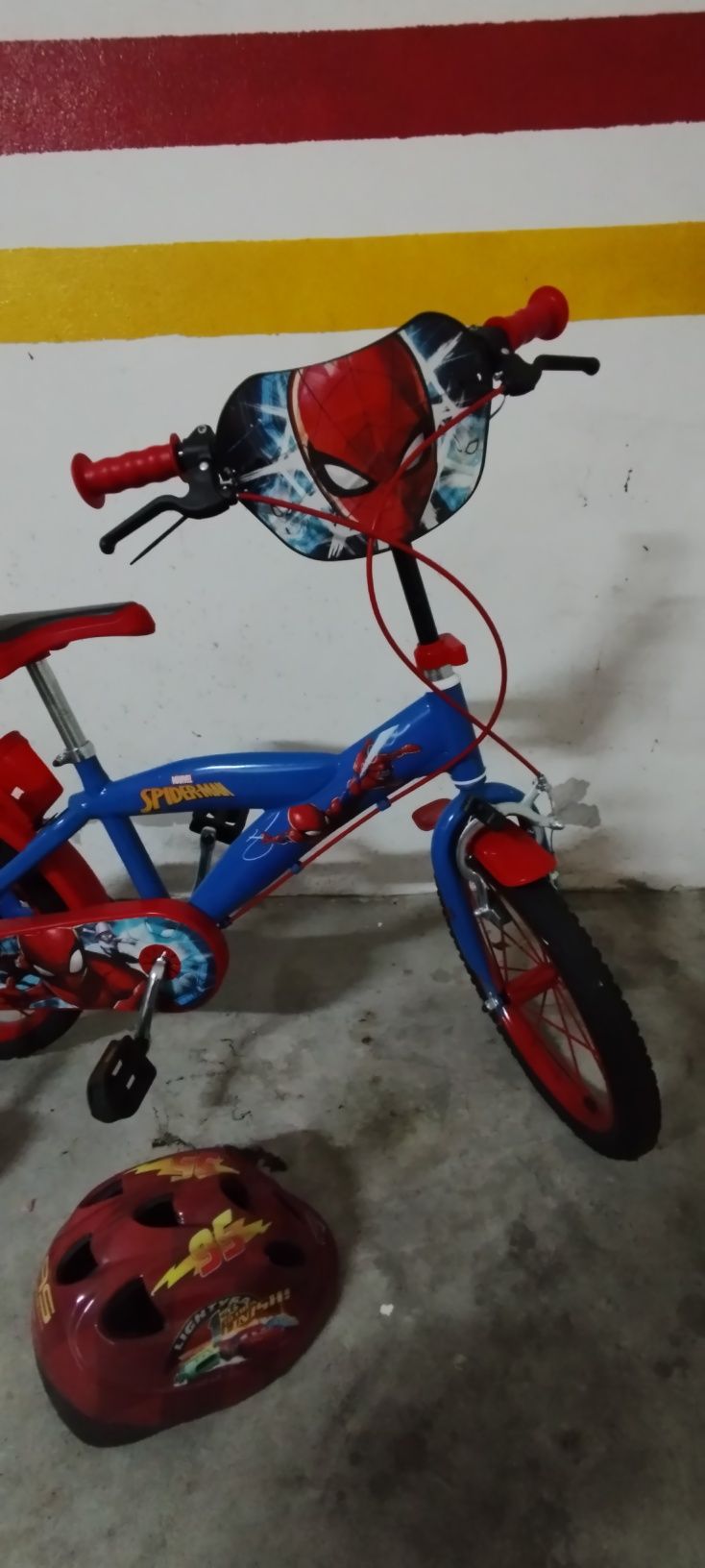 Bicicleta de criança Spiderman