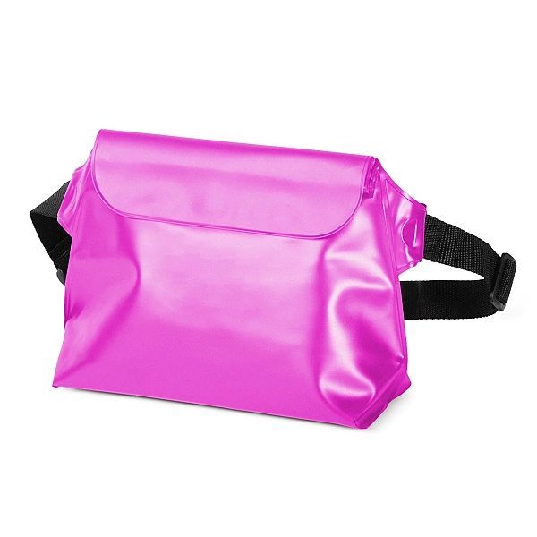 Wodoodporna saszetka / nerka Pvc - różowa
