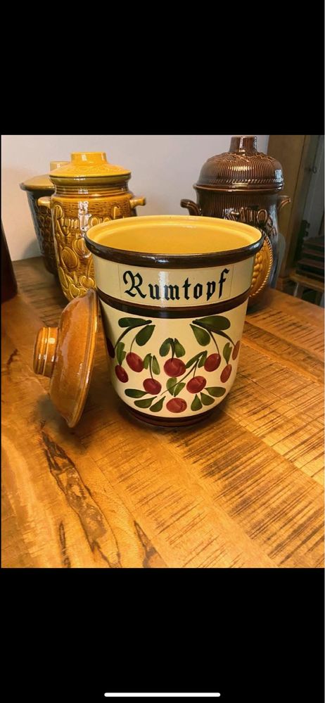 Rumtopf pojemnik/garnek ceramiczny