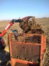 Usługi rolnicze wywóz obornika roztrząsanie wynajem siew traw itp